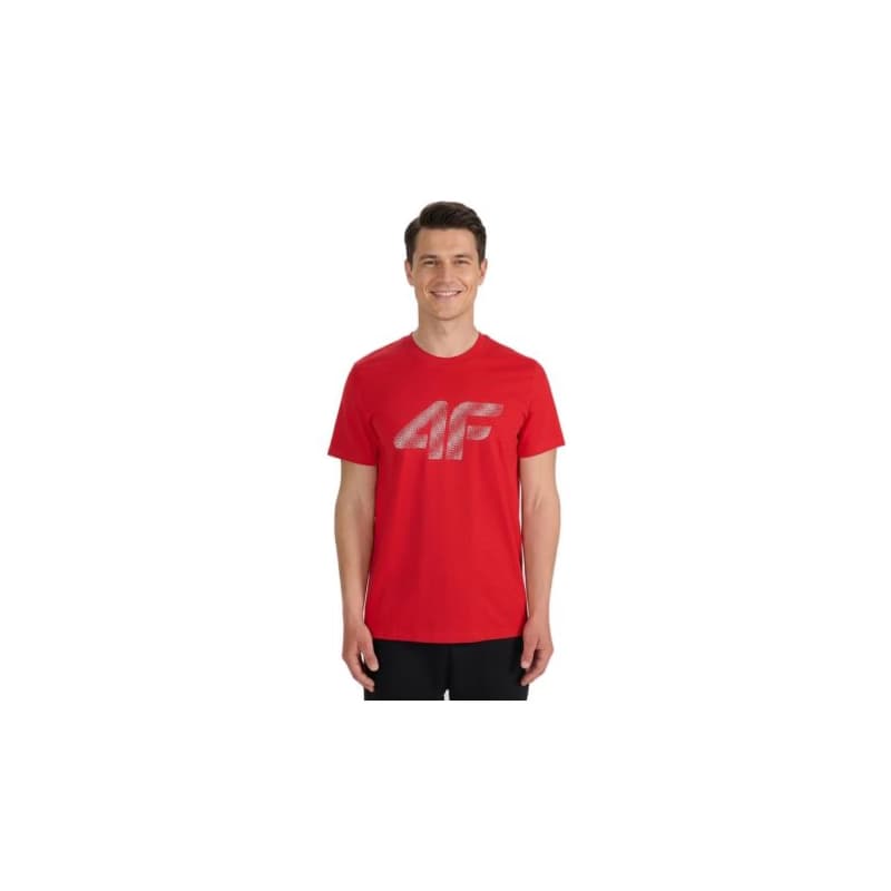 Pánske tričko s krátkym rukávom 4F TSHIRT M3342-62S-RED