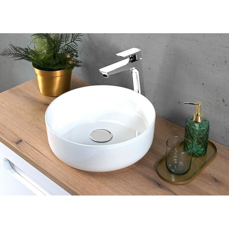 ArtCom Keramické umývadlo MAJA GW | biely lesk 36 cm 2