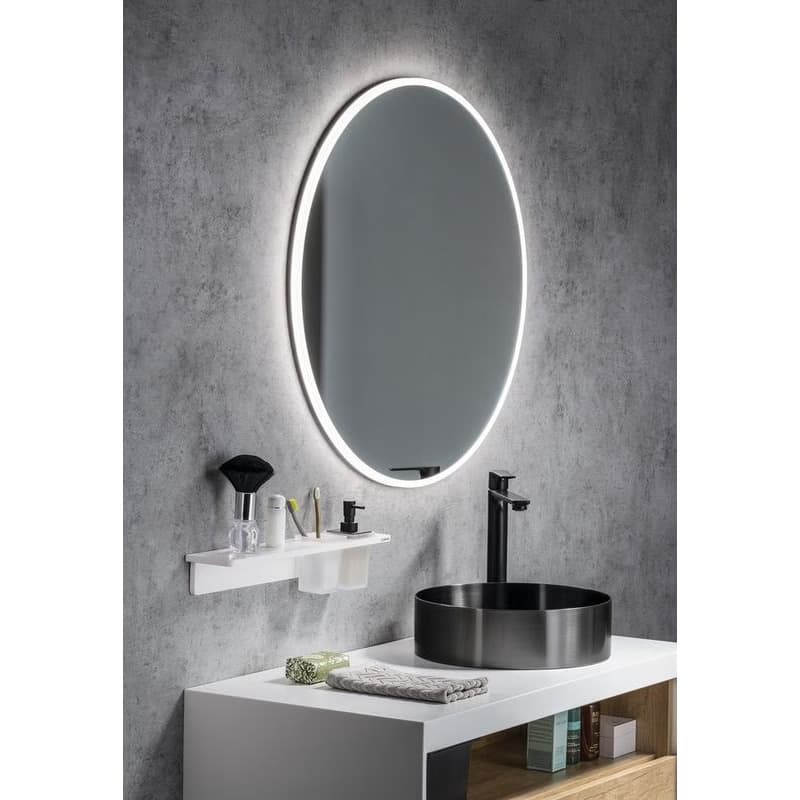 SAPHO - VISO guľaté zrkadlo s LED osvetlením, ø 60cm VS060 5