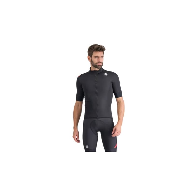 Pánska cyklistická bunda SPORTFUL Fiandre light no rain jacket s, black 1