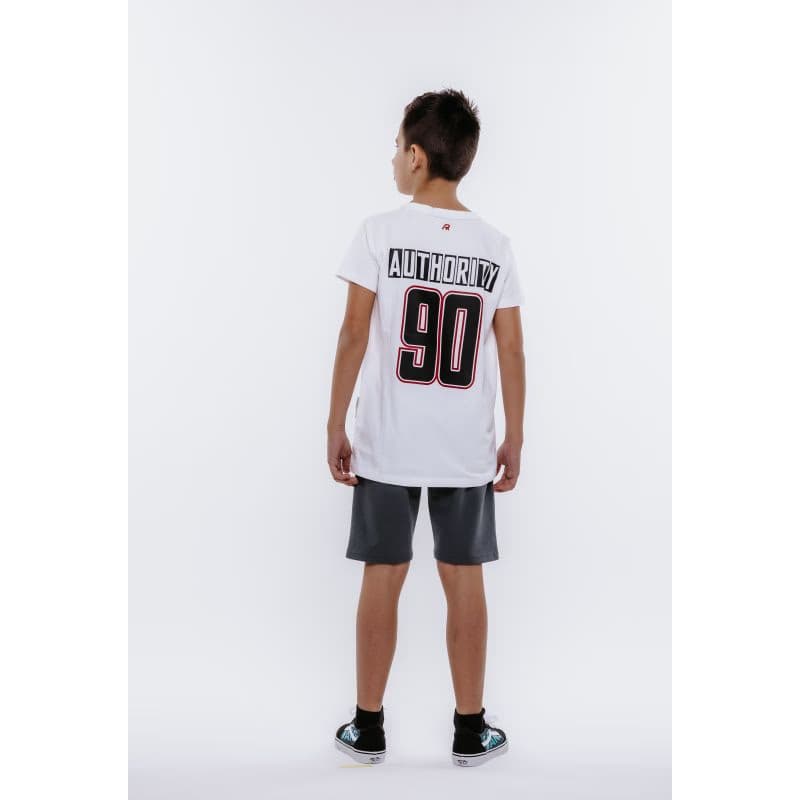 Chlapčenské tričko s krátkym rukávom AUTHORITY T-JERSEY B white 5