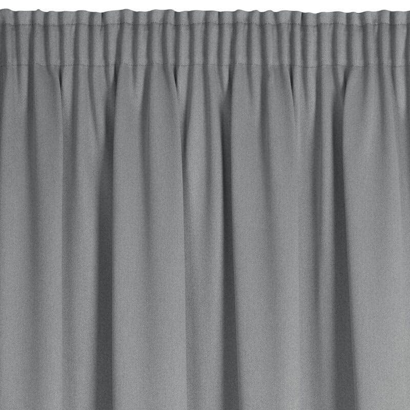ArtFir Zatemňovací záves CARLO P | strieborná 130 x 300 cm 5