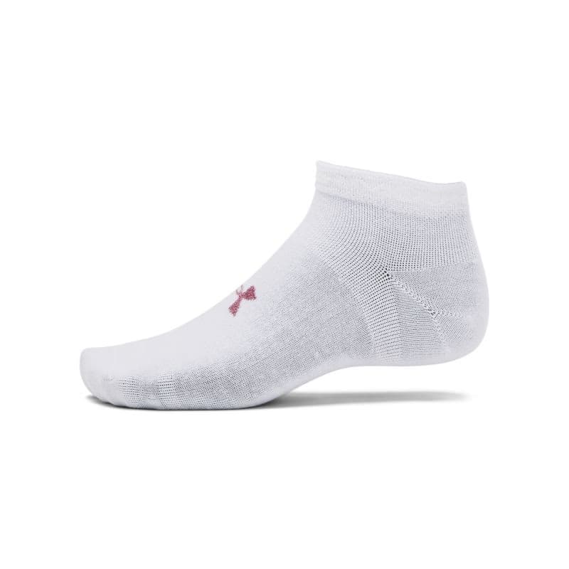 Ponožky UNDER ARMOUR UA Essential Low Cut 3pk-WHT 2