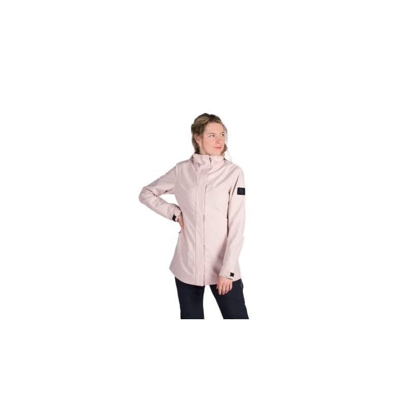 Dámska turistická softshellová bunda NORTHFINDER LUCINDA-366rose 1