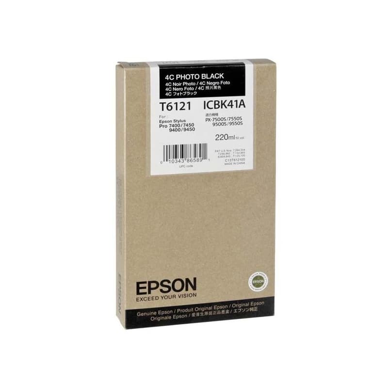 EPSON T6121 (C13T612100) - originálny 1