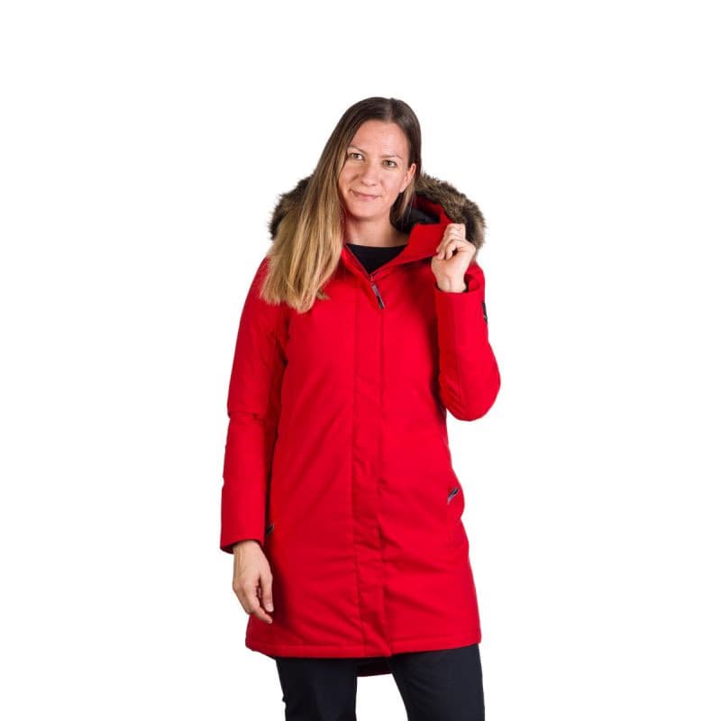 Dámska bunda NORTHFINDER JACQUELYN-360red 2
