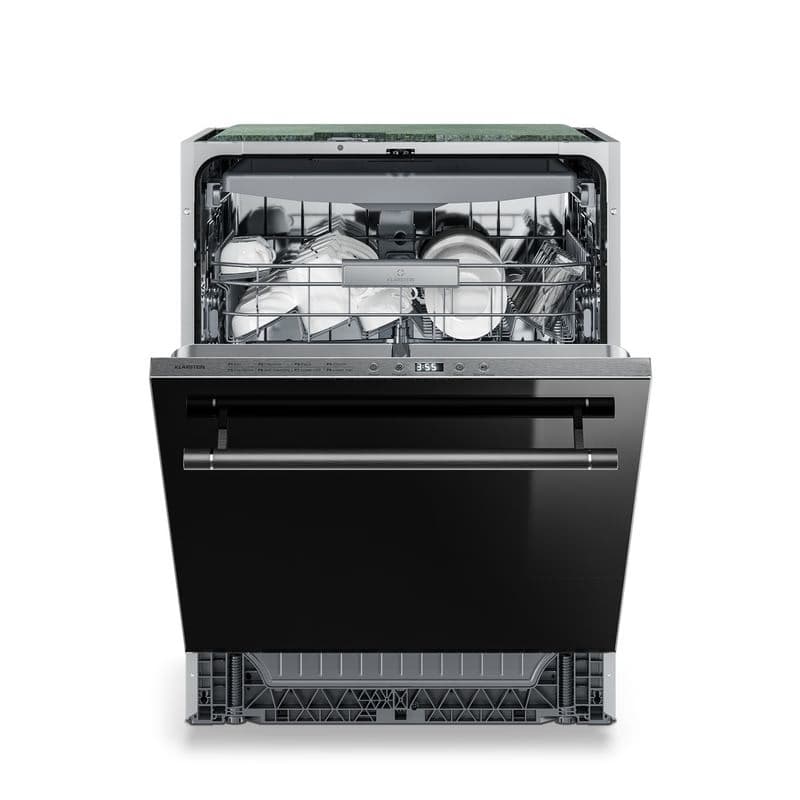 Klarstein Luxara vstavaná umývačka riadu | 8 programov | Technológia Aqua-Stop | 1900 W | 60 cm