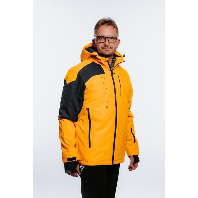 Pánska lyžiarska bunda AUTHORITY SJ-ZENITH LITE yellow 2