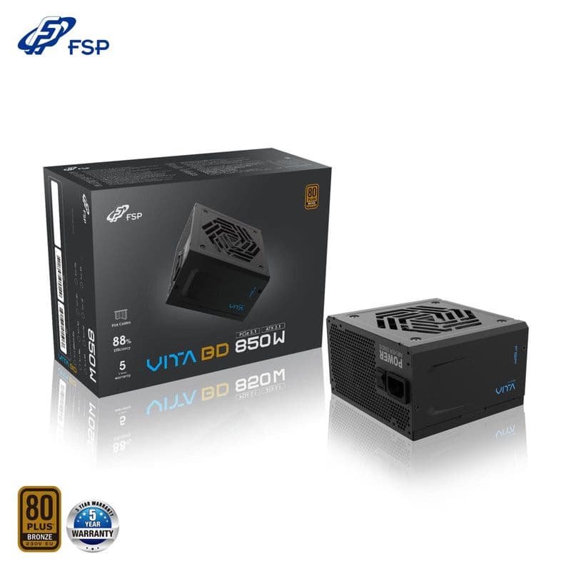 FSP VITA BD/850W/ATX 3.1/80PLUS Bronzia 230V/Retail