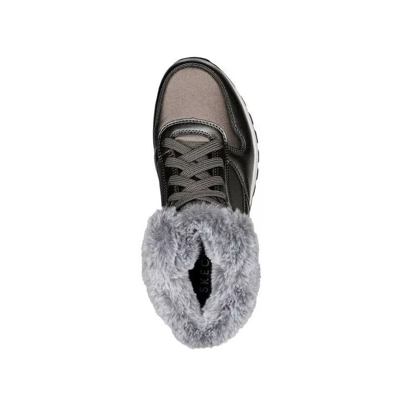 Dámske členkové zimné topánky SKECHERS Uno Rugged Cool Nova gunmetal 3