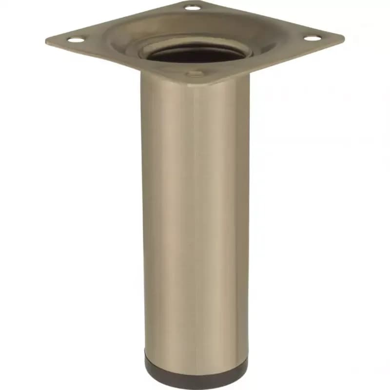 Okrúhla nábytková noha 10 cm inox