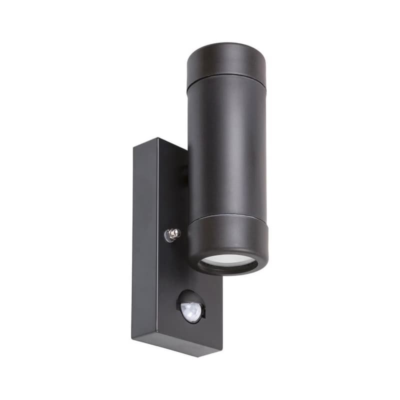 Rabalux 8835 - Vonkajšie nástenné svietidlo s pohybovým senzorom MEDINA 2xGU10/10W/230V 8835 1