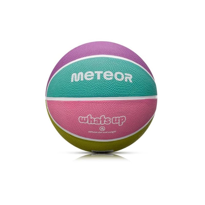 Basketbalová lopta MTR WHATS UP, veľ. 4, pastelový 1