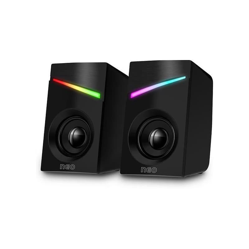 CONNECT IT Reproduktory NEO PC, RGB, USB, 3, 5mm, čierne 1