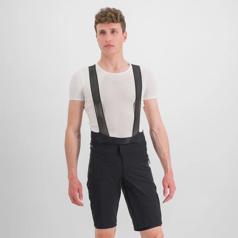 Pánske cyklistické nohavice SPORTFUL Supergiara overshort, black 2
