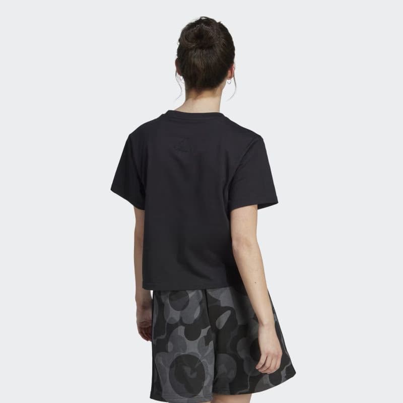 Dámske tričko s krátkym rukávom ADIDAS W ICONS TEE CRO-IM4255-black 2