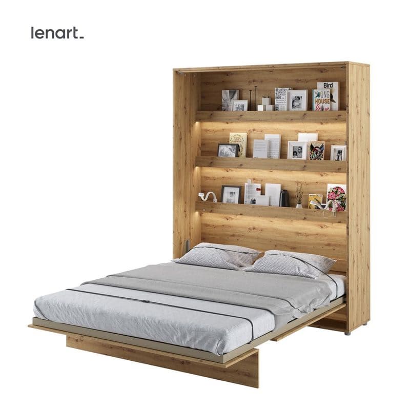 Dig-net nábytok Sklápacia posteľ Lenart BED CONCEPT BC-12 dub artisan | 160 x 200 cm 1