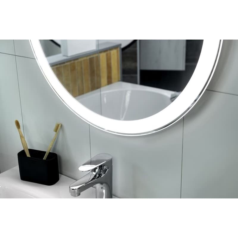 SAPHO - PARGA oválne zrkadlo s LED osvetlením 60x100 cm PG600 3