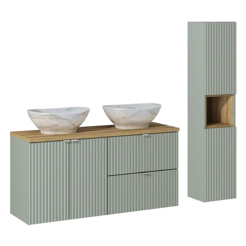 ArtCom Kúpeľňový komplet LINE Reed Green 120/2 2