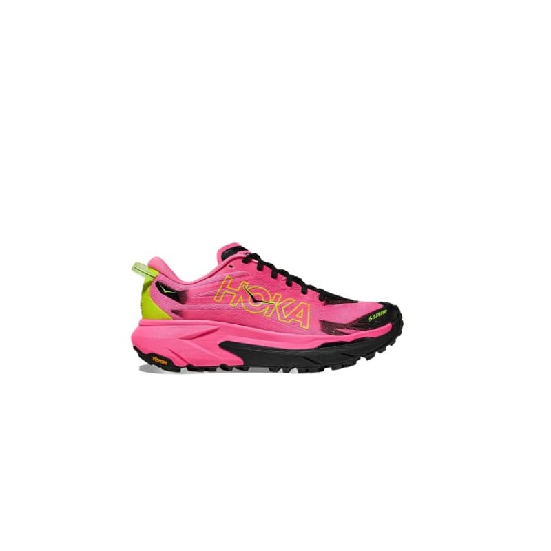 Dámska bežecká trailová obuv HOKA Mafate 5 W neon rose black 1