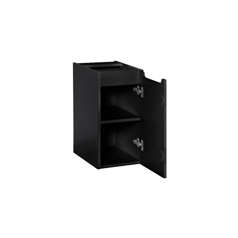 ArtCom Závesná skrinka do kúpeľne NOVA Black 81-30-1D | 30 cm 2