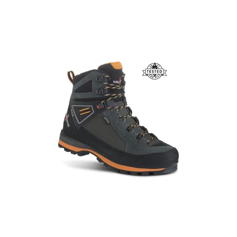 Pánska vysoká turistická obuv KAYLAND Cross Mountain GTX M grey orange 1