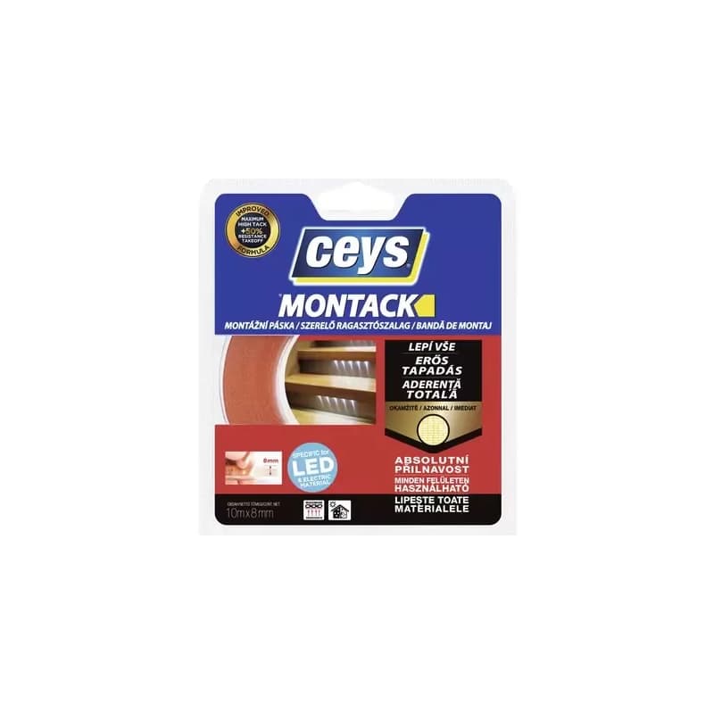 Ceys MONTACK Montážna páska pre LED 10 m x 8 mm 1
