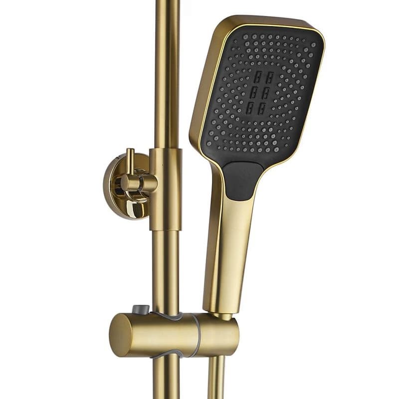 REA REA - Sprchový set s batériou 150mm Lungo termostat ROB kartáčovaná zlatá REA-P6623 3