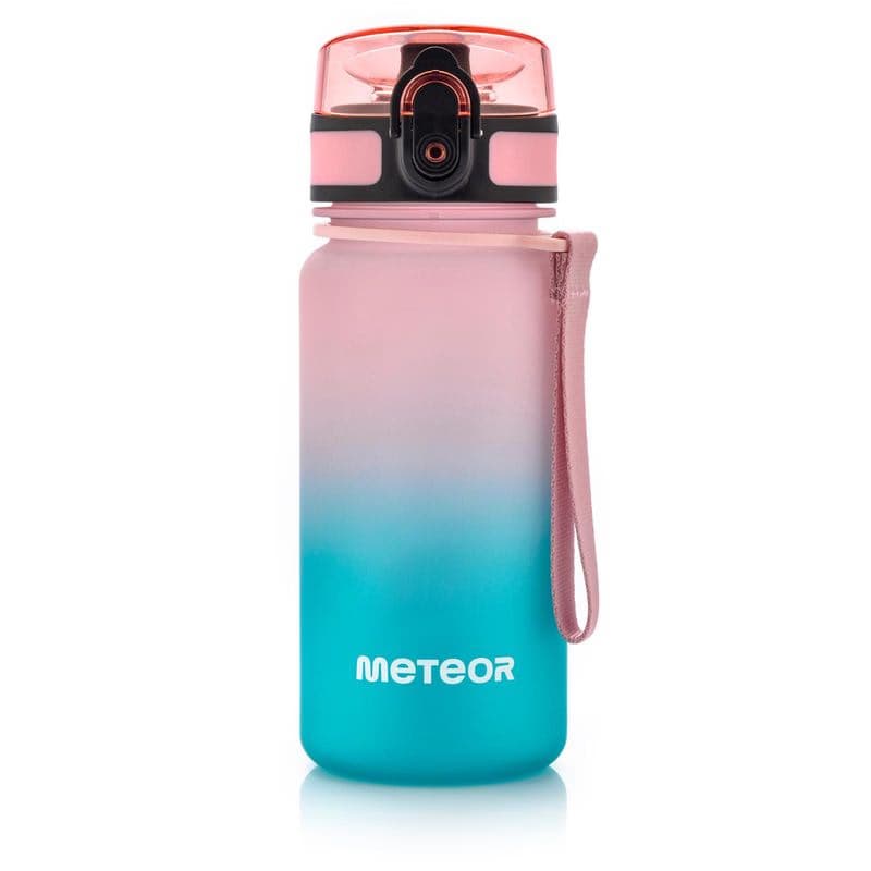 Tritánová športová fľaša MTR, 350ml, ružovo-modrá 1