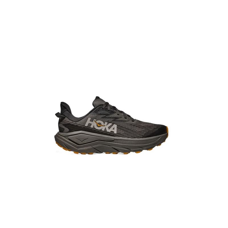 Pánska bežecká trailová obuv HOKA Challenger 8 GTX M asphalt grey varsity yellow 1