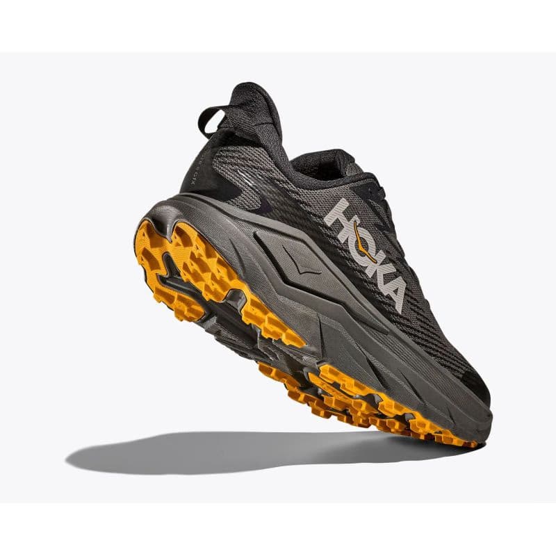 Pánska bežecká trailová obuv HOKA Challenger 8 GTX M asphalt grey varsity yellow 6