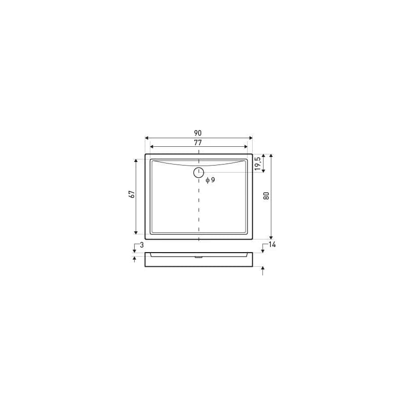 KERRA - Vanička univerzálna 90x80 VICTOR - 14 cm 5907548113276 4
