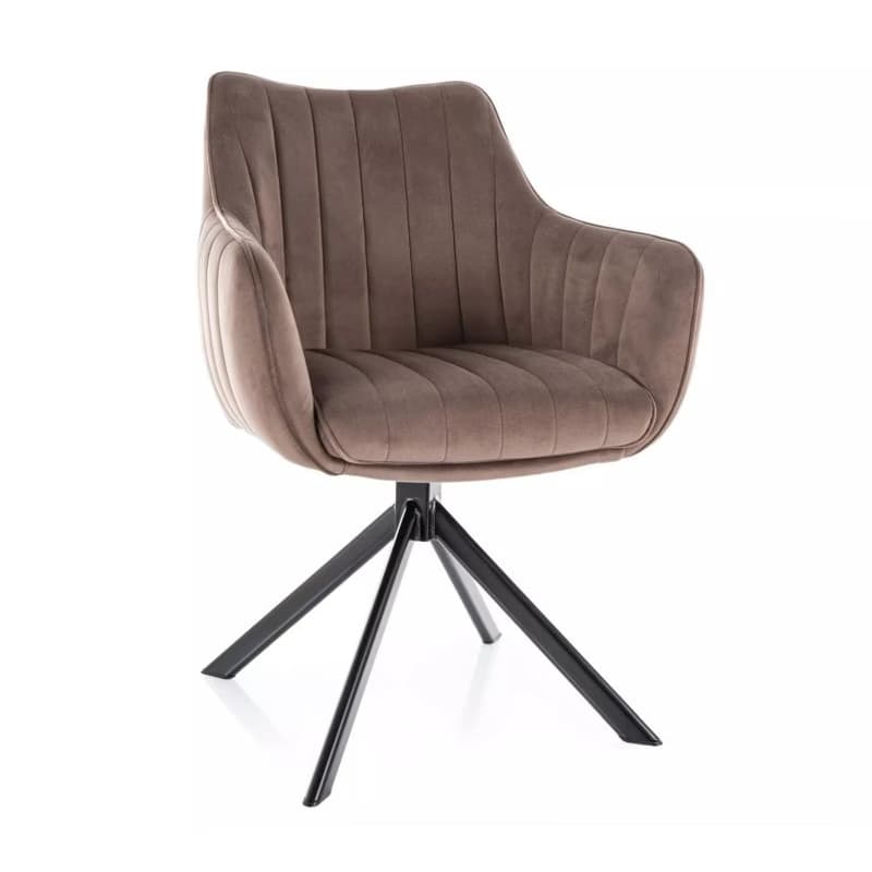 Signal Stolička AZALIA VELVET | cappuccino 2