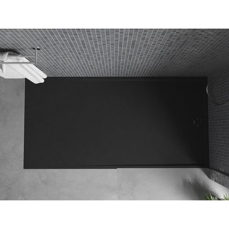 MEXEN - Amon obdĺžniková sprchová vanička SMC 160 x 80, čierna 4F708016 4