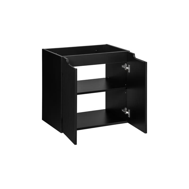 ArtCom Skrinka pod umývadlo NOVA Black 82-60-2D | 60 cm s dvierkami 4