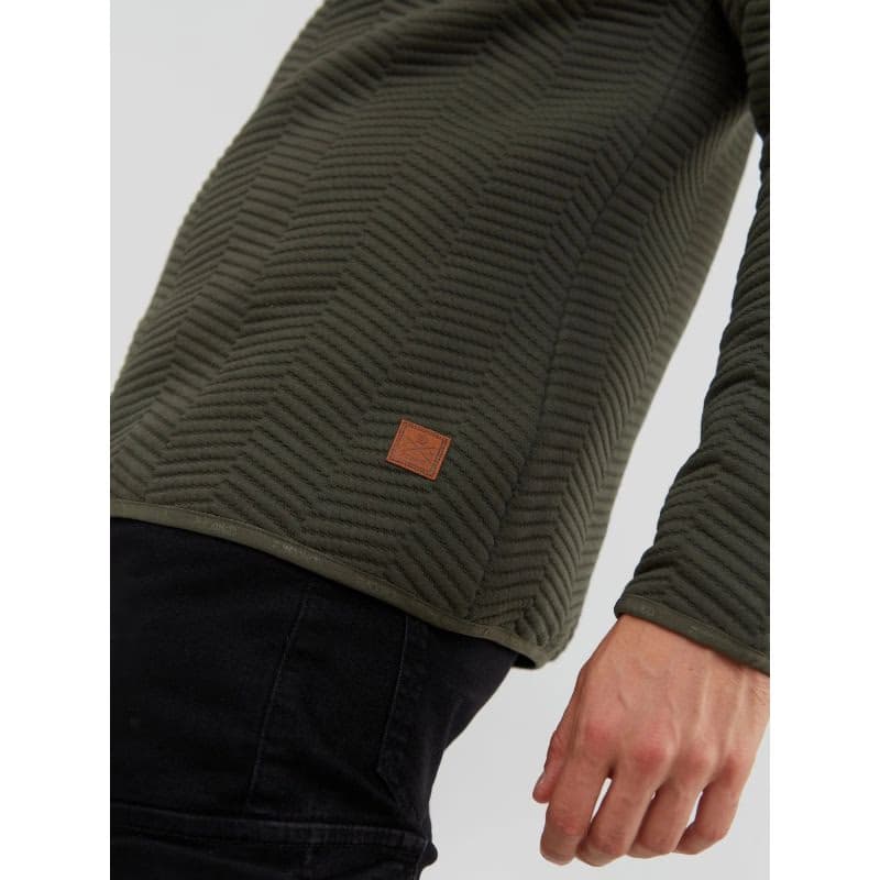 Pánska mikina FUNDANGO Vertigo Sweatshirt-590-oliv 6