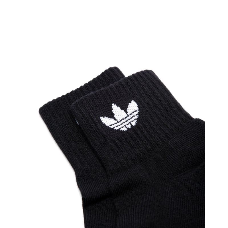 Ponožky ADIDAS ORIGINALS 3 PACK - MID ANKLE SCK-BLACK 3