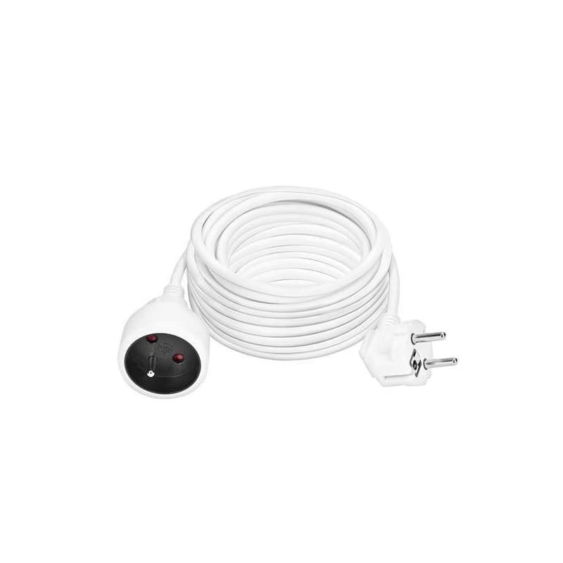 Solight 1z predlžovací prívod - spojka, 15m, 3 x 1, 5mm2, biela 2