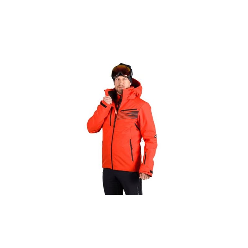 Pánska lyžiarska bunda NORTHFINDER BARTALAN-361redblack