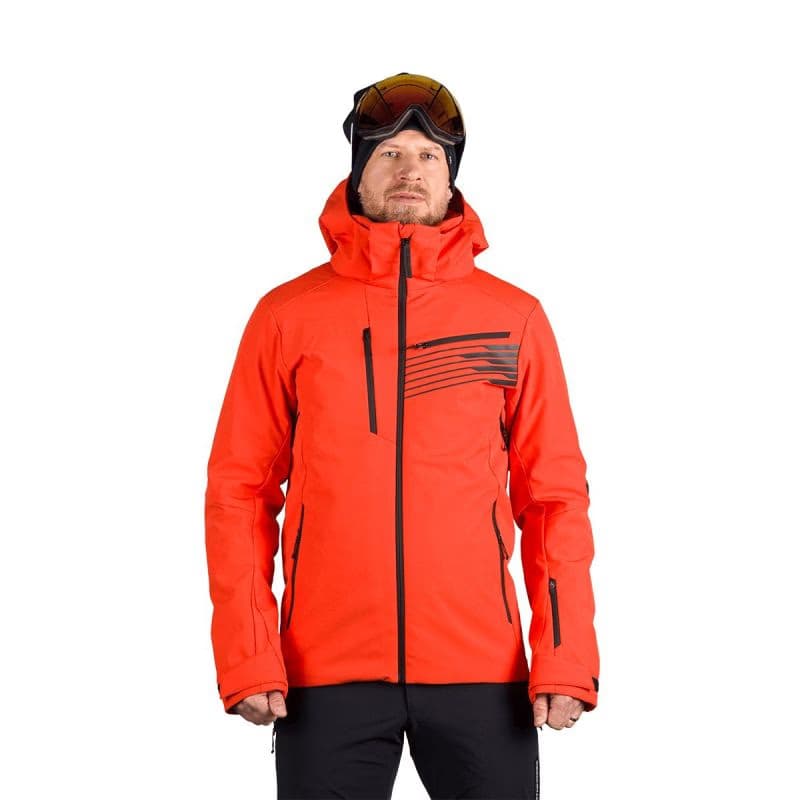 Pánska lyžiarska bunda NORTHFINDER BARTALAN-361redblack 2