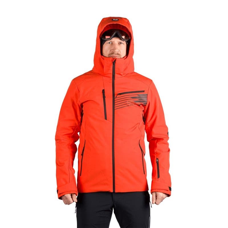 Pánska lyžiarska bunda NORTHFINDER BARTALAN-361redblack 3