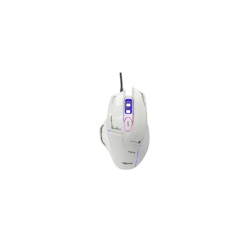 E-blue Mazer Myš káblová, biela, 2500DPI 1