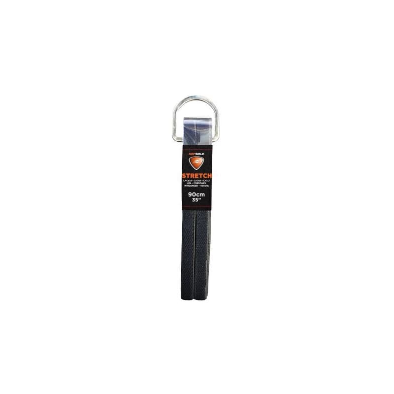 Šnúrky do topánok SOFSOLE STRETCH Black