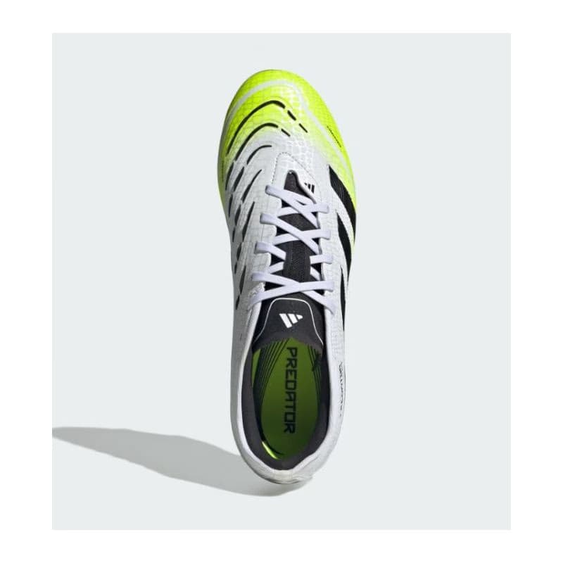 Pánske futbalové kopačky outdoorové ADIDAS Predator Pro M FG cloud white core black lucid lemon 4