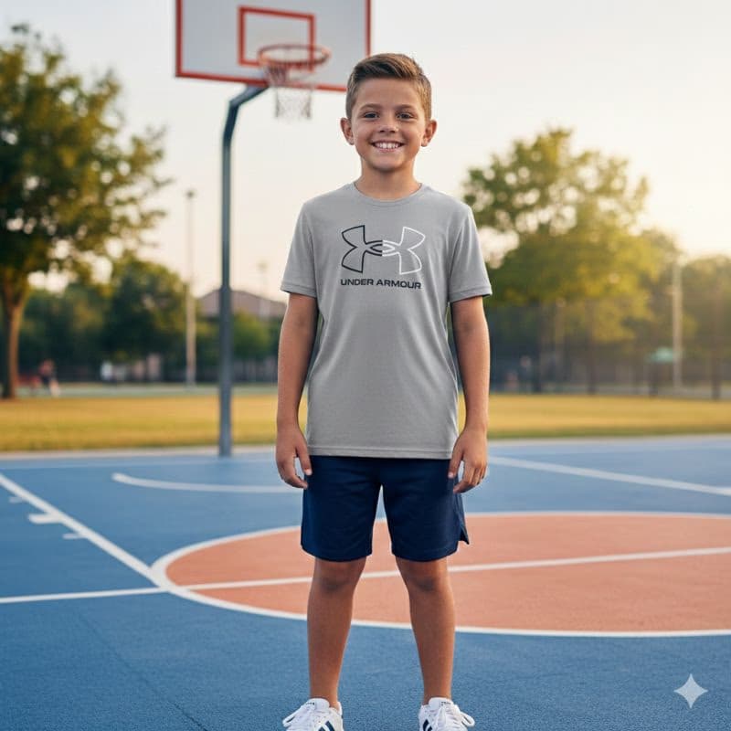 Chlapčenské tričko s krátkym rukávom UNDER ARMOUR UA GL FOUNDATION SS 4