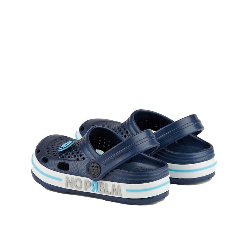 Chlapčenské kroksy (rekreačná obuv) COQUI Lindo K navy white 3