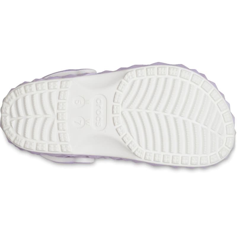Kroksy (rekreačná obuv) CROCS Classic Iridescent Geo Clog white 5