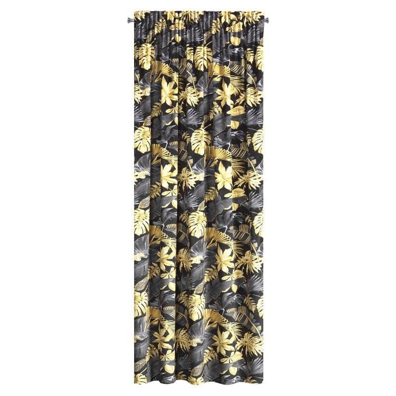 ArtFir Záves BLER P | čierna/žltá 140 x 270 cm 3