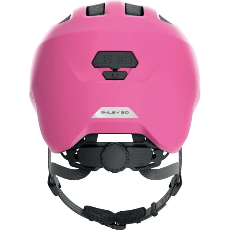 Juniorská cyklistická prilba ABUS Smiley 3.0 shiny pink 4