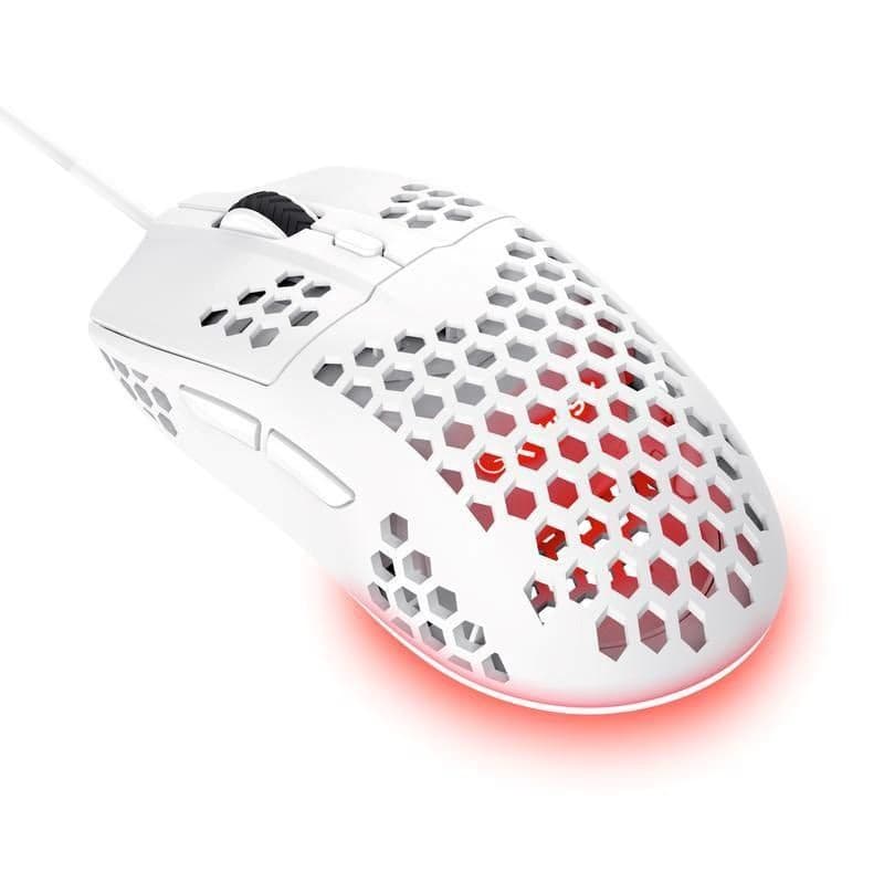 TRUST myš GXT 928 Helox Lightweight, Biela 2